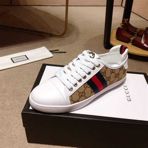 scarpe gucci tela uomo|Gucci.